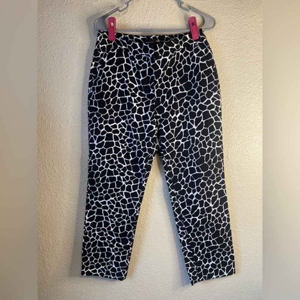 Dana Buchman‎ giraffe print pants
